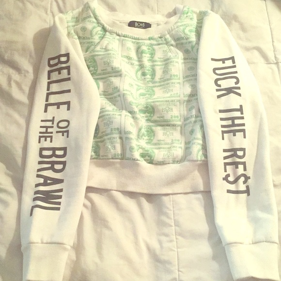 Crop hlzblz sweater - Picture 1 of 1